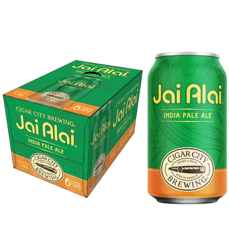 Cigar City Jai Alai IPA 6pk 12oz Can 7.5% ABV – BevMo! Washington