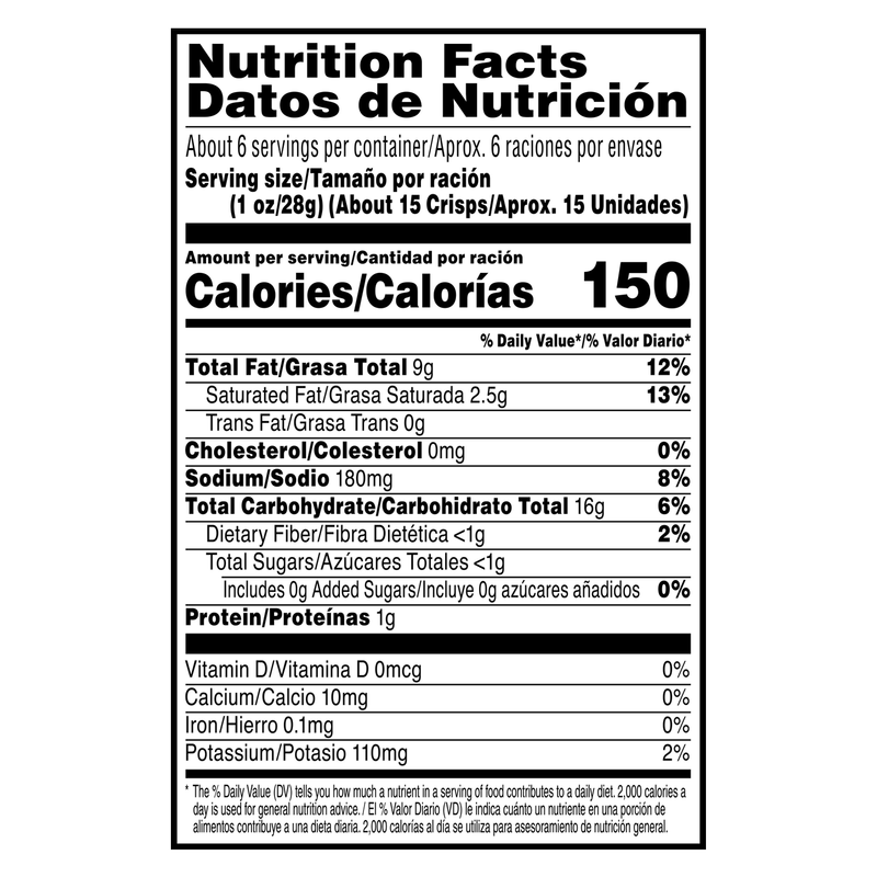 Pringles Cheddar Cheese Potato Crisps Chips 5.5oz