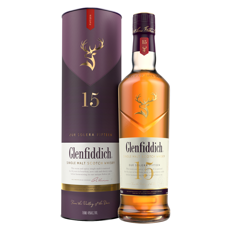 Glenfiddich 15 Yr Solera 750ml – BevMo! Washington