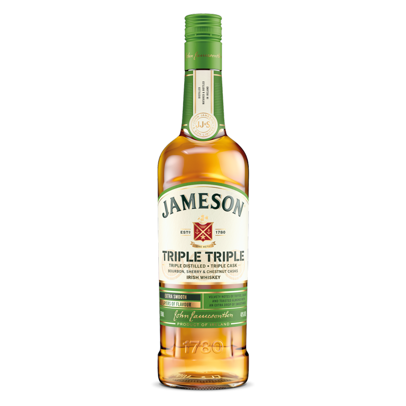 Jameson Triple Triple Irish Whiskey 750ml Bottle – BevMo! Washington