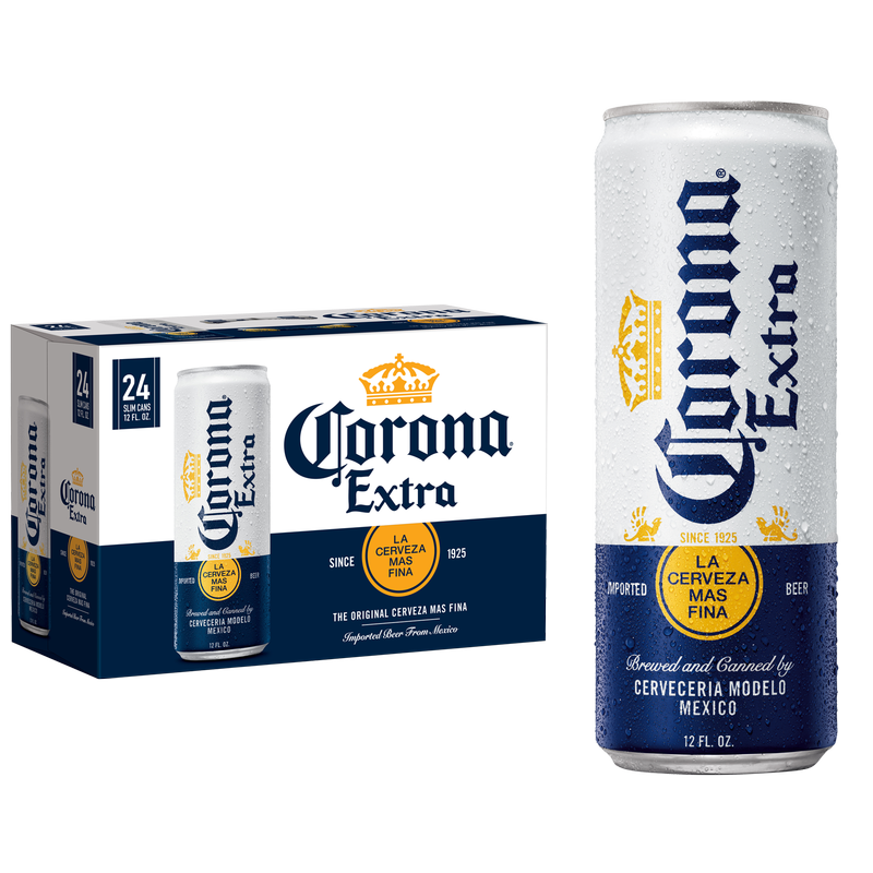 Corona Extra 24pk 12oz Can 4.6% ABV – BevMo! Washington