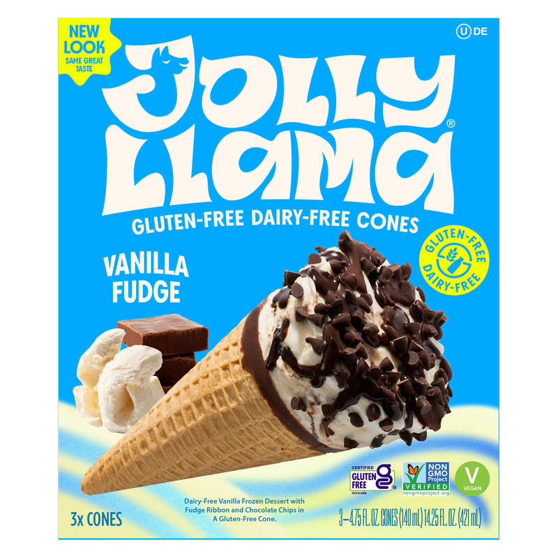 Jolly Llama, Dairy Free Gluten Free Coconut Cream Vanilla Fudge
