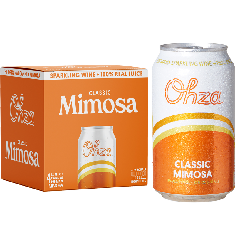 Ohza Classic Mimosa 4pk 12oz Can – BevMo! Washington