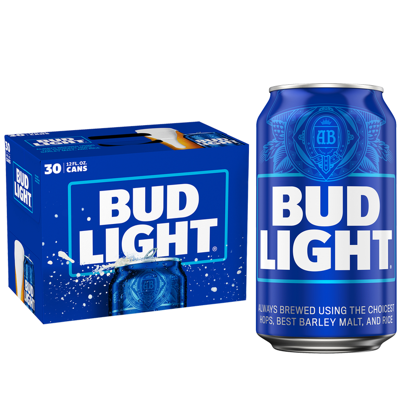 Bud Light 30缶 12FL OZ BUD LIGHT 30PK 12OZ CAN – Banks Wines & Spirits