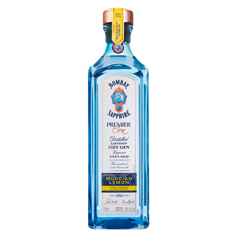 Bombay Sapphire Premier Cru Murcian Lemon Gin 700ml (94 Proof