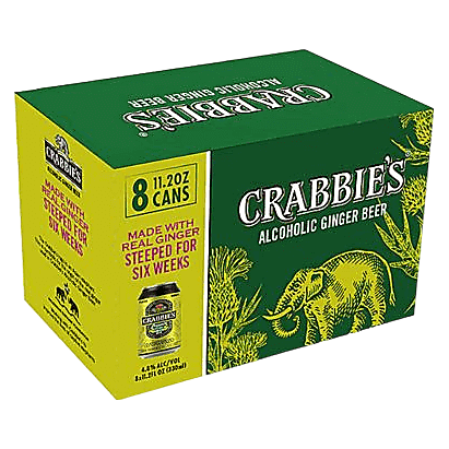 Crabbies Ginger Beer 8pk 11.3oz Can – BevMo! Washington