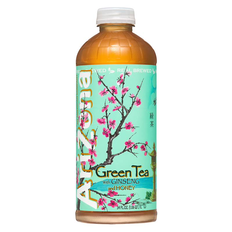 AriZona Green Tea 34oz Btl – BevMo! Washington