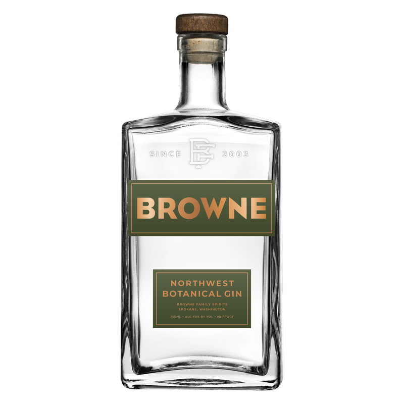 Browne Family Northwest Botanicals Gin 750ml (90 proof) – BevMo