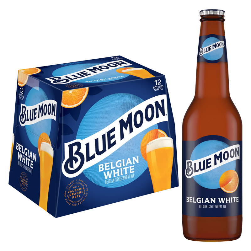 Blue Moon Belgian White 12pk 12oz Btl 5.4% ABV – BevMo! Washington