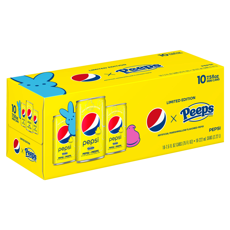 Pepsi Peeps 7.5oz Mini Can 10pk – BevMo! Washington