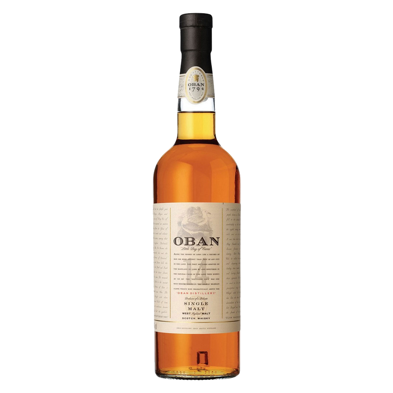 Oban 14 Year Old Single Malt Scotch Whisky, 750 mL (86 Proof
