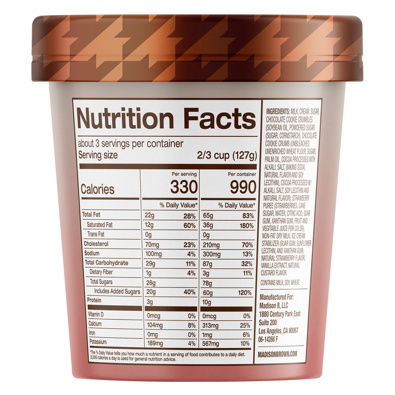 Madison Brown Neapolitan Ice Cream (Limited Edition) 16oz