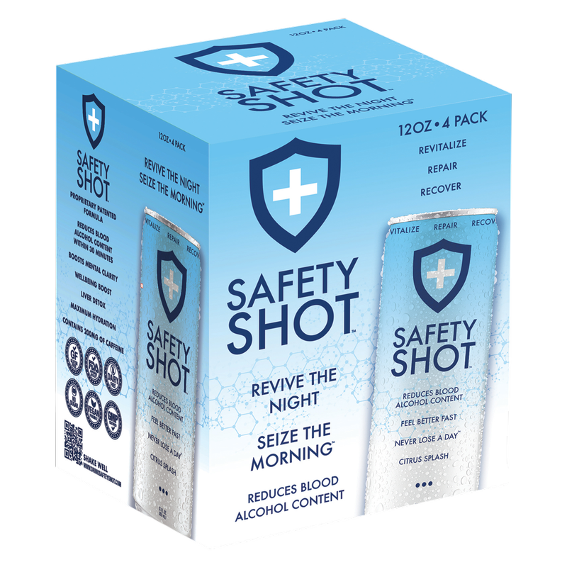 Safety Shot Citrus Splash 4pk 12oz Can – BevMo! Washington