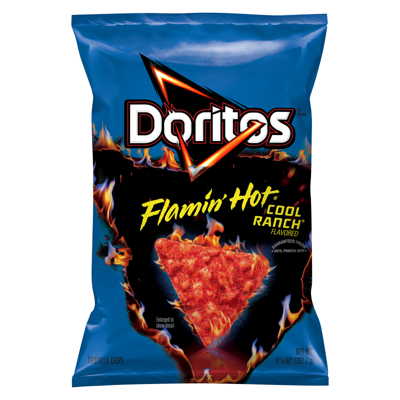 Doritos Flamin' Hot Cool Ranch Tortilla Chips 9.25oz – BevMo