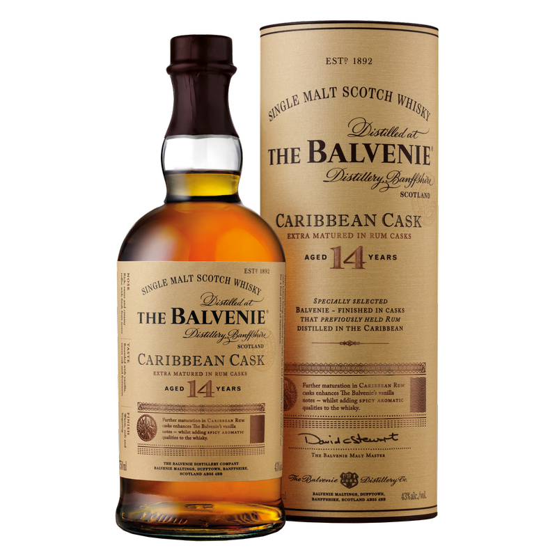 The Balvenie 14 Yr Caribbean Cask 750ml (86 proof) – BevMo! Washington