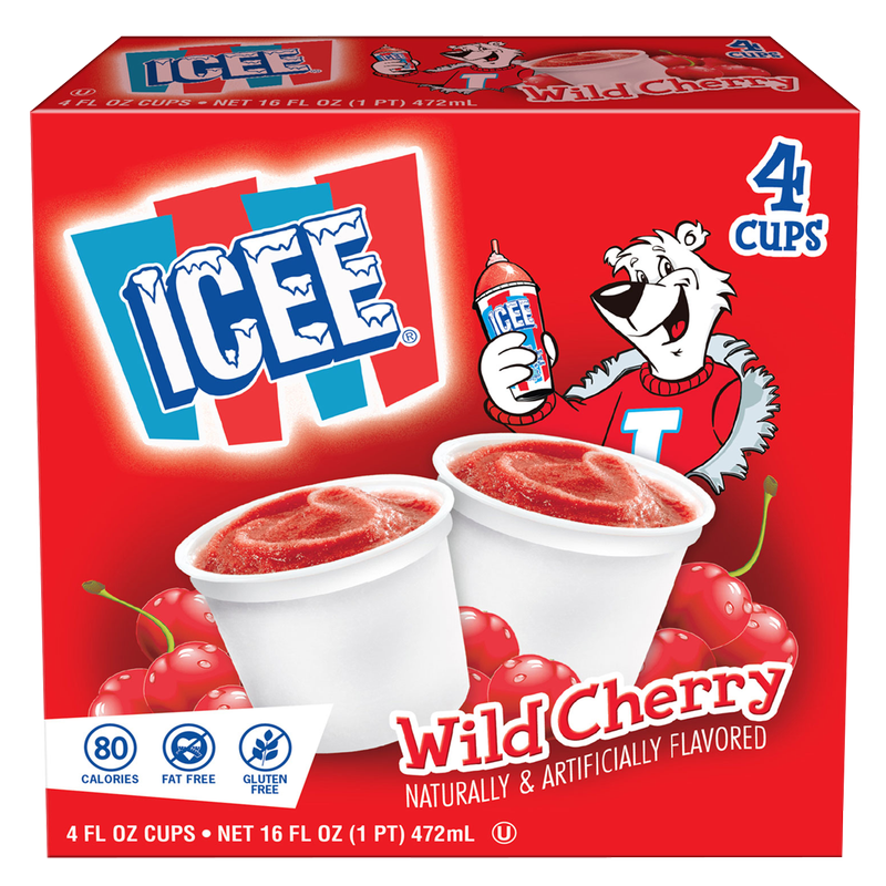 ICEE Frozen Wild Cherry Cups 4ct – BevMo! Washington