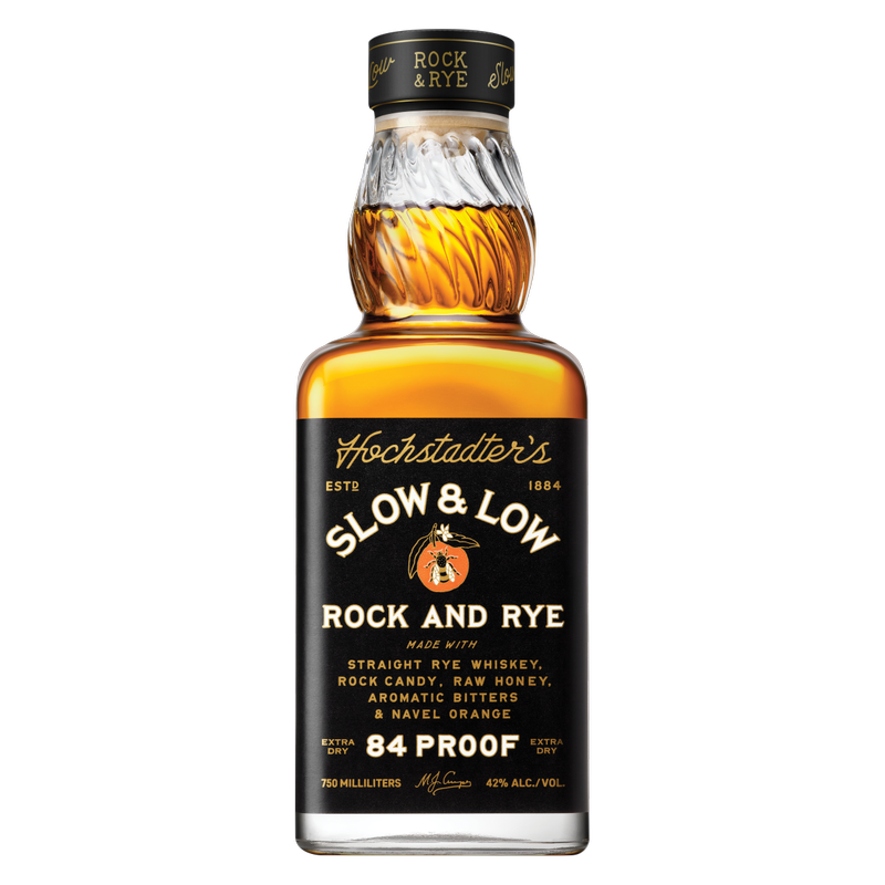 Slow & Low Rock And Rye Old-Fashioned 750ml (84 proof) – BevMo