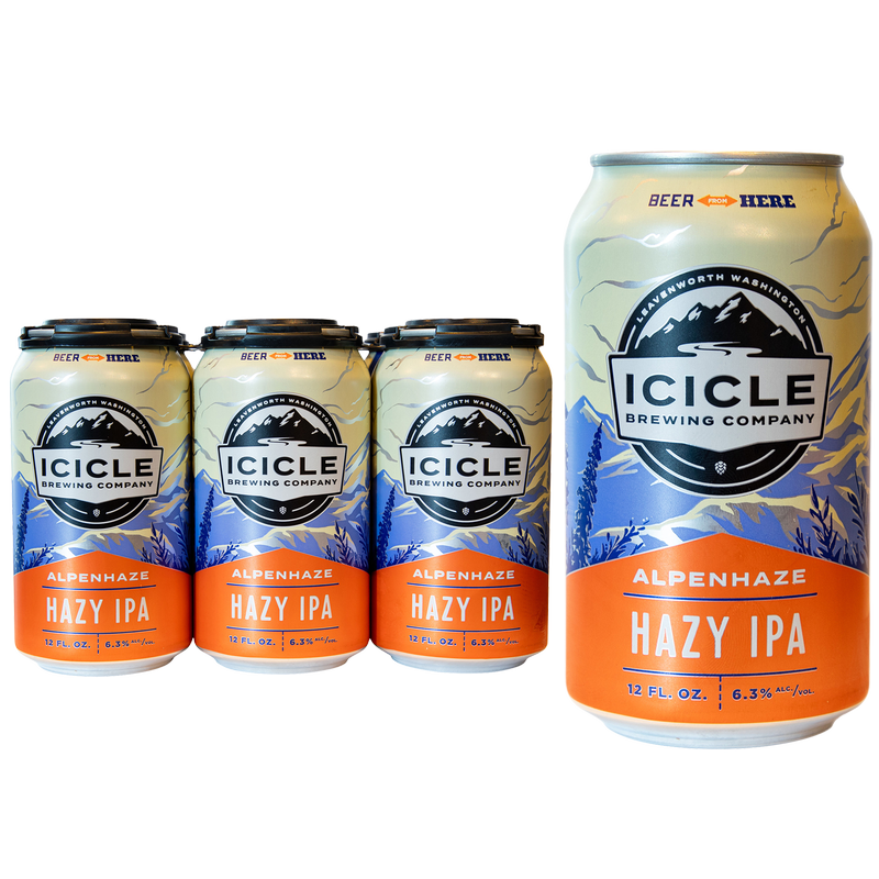 Icicle Alpenhaze Hazy IPA 6pk 12oz Can 6.3% ABV – BevMo! Washington