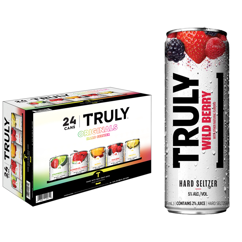 TRULY Hard Seltzer Mix Pack 24pk 12oz Can – BevMo! Washington