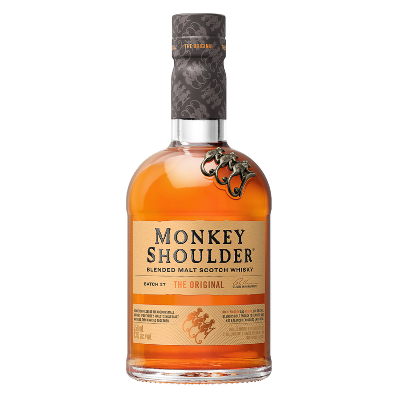 Monkey Shoulder Whiskey 750ml (80 Proof) – BevMo! Washington