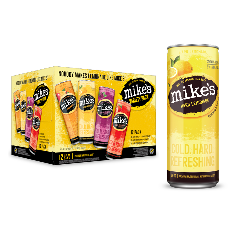 Mike's Hard Variety 12pk 12oz Can 5.0% ABV – BevMo! Washington