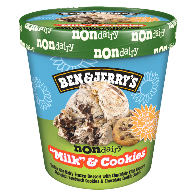 Ben & Jerry's Non-Dairy Milk & Cookies Ice Cream 16oz – BevMo