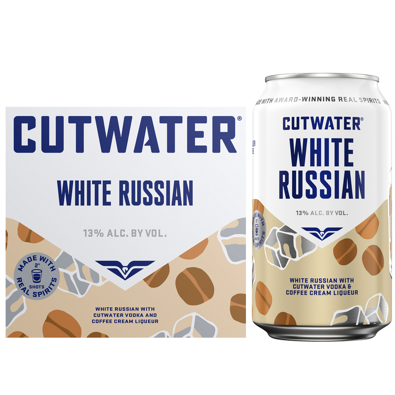 DUKE BEAR  ボビーワゴン レプリカ　クリームホワイト Cutwater White Russian 4pk 12oz 13% abv – BevMo! Washington