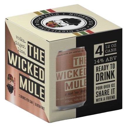 503 Cocktails The Wicked Mule 4pk 12oz Cans – BevMo! Washington