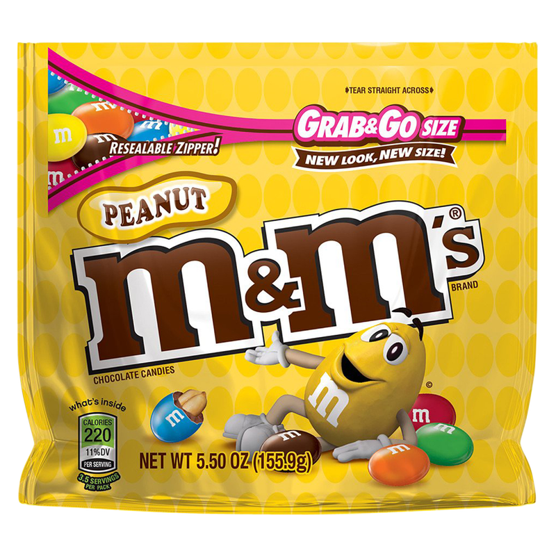 M&M's Peanut Grab-N-Go 5.5oz – BevMo! Washington