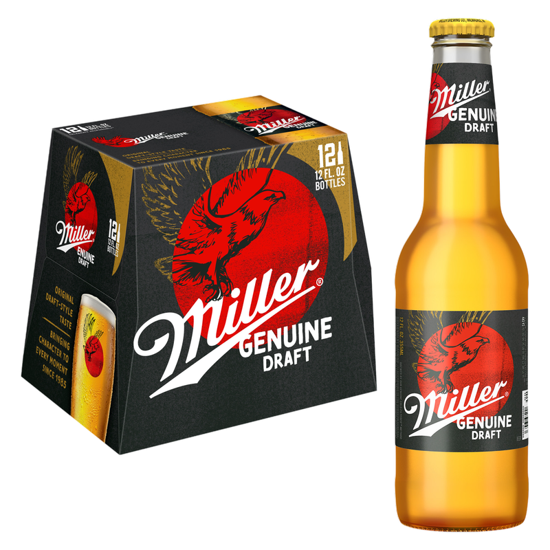 Miller Genuine Draft 12pk 12oz Btl – BevMo! Washington