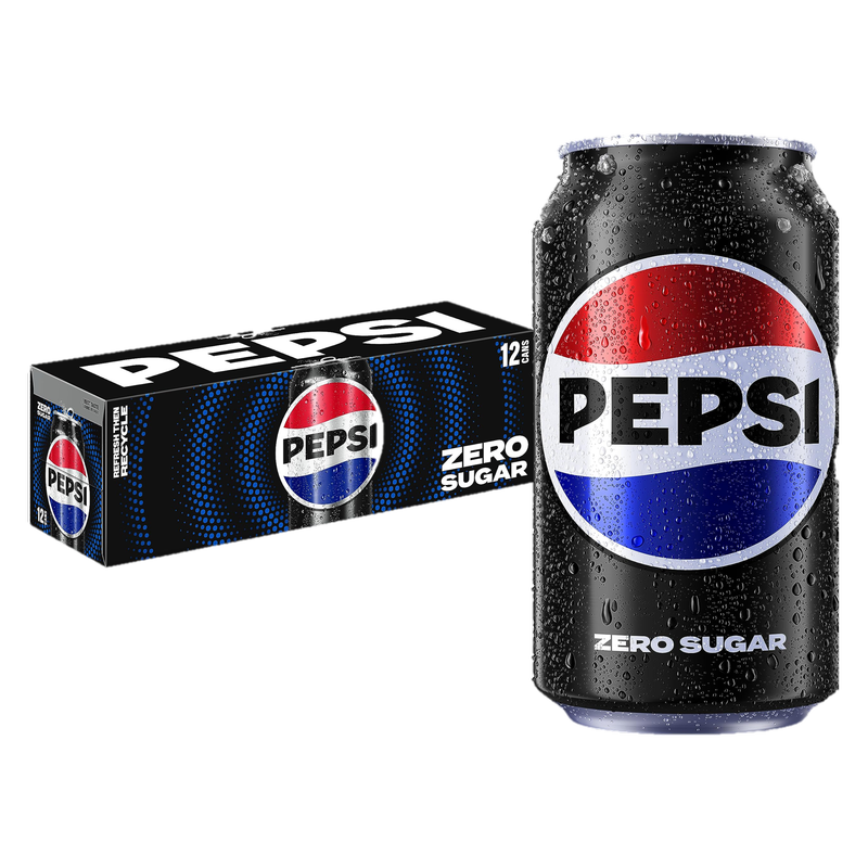 Pepsi Zero Sugar 12pk 12oz Can – BevMo! Washington