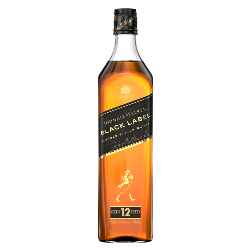 JohnnieWalker Black Label オールドスコッチウイスキー Johnnie Walker Black Label Scotch 750ml (80 Proof) – BevMo! Washington