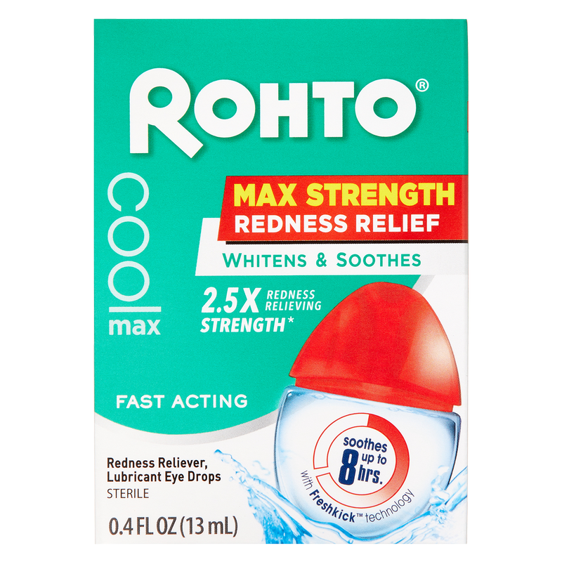 Rohto Cool Max Eye Drops 0.4oz  BevMo! Washington