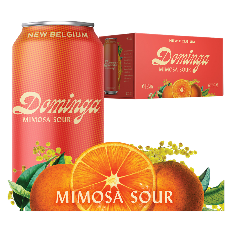 ミニチュアカクテルドリームハズカムスプリング New Belgium Brewing Co. Dominga Mimosa Sour (6PKC 12 OZ) – BevMo