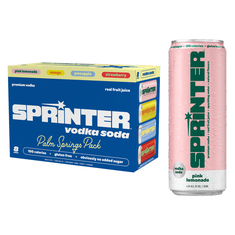 Sprinter Palm Springs Variety Pack 8pk 12oz Can – BevMo! Washington