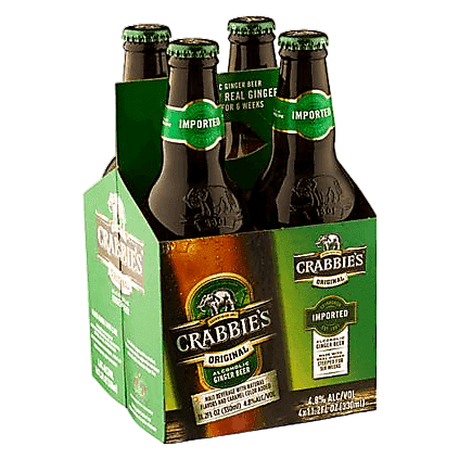 Crabbies Ginger Beer 4pk 11.2oz Btl – BevMo! Washington