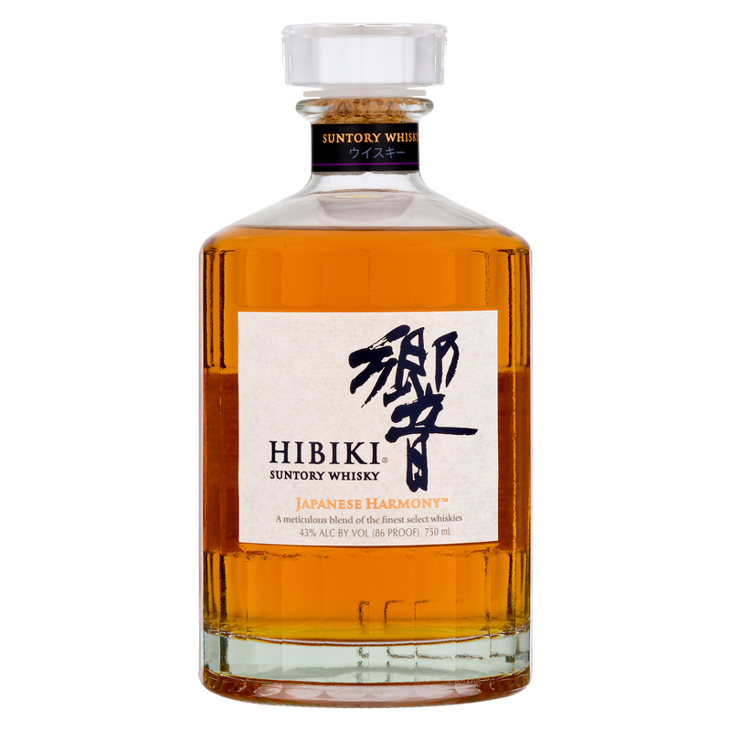 Suntory Hibiki Whisky Japanese Harmony 750ml (86 Proof) – BevMo Suntory Hibiki Whisky Japanese Harmony 750ml (86 Proof) – BevMo