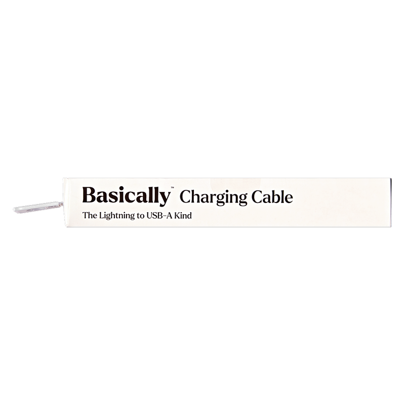 Basically 6' Lightning to USB-A Charging Cable