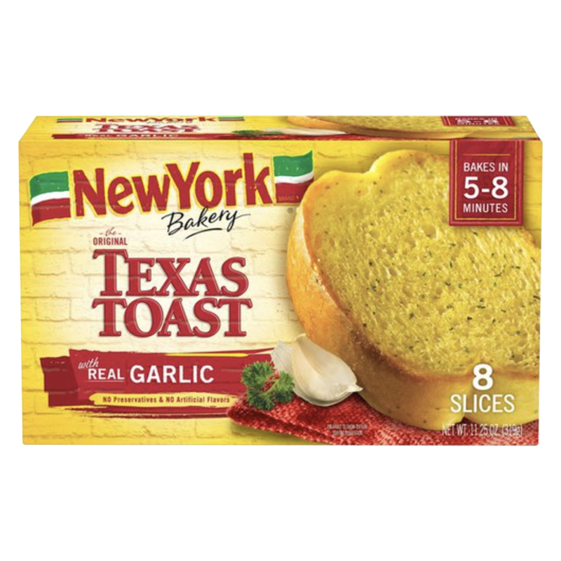 New York Bakery Frozen Garlic Texas Toast - 11.25oz – BevMo
