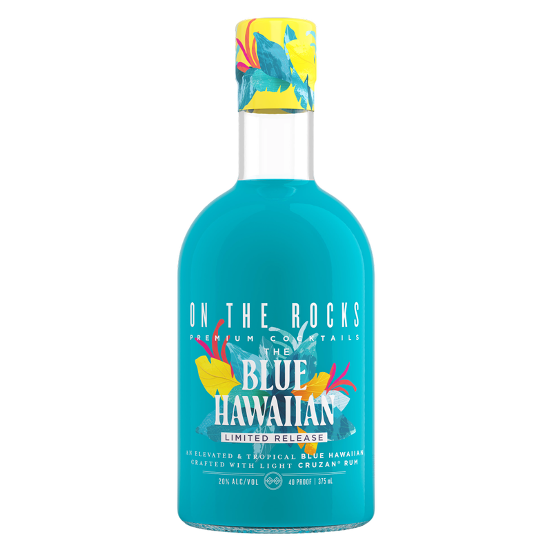 On The Rocks Blue Hawaiian 375ml 20% ABV – BevMo! Washington