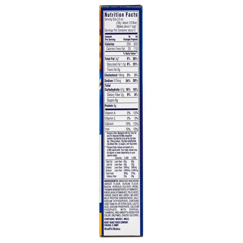 Kraft Original Flavor Macaroni & Cheese Dinner 7.25oz