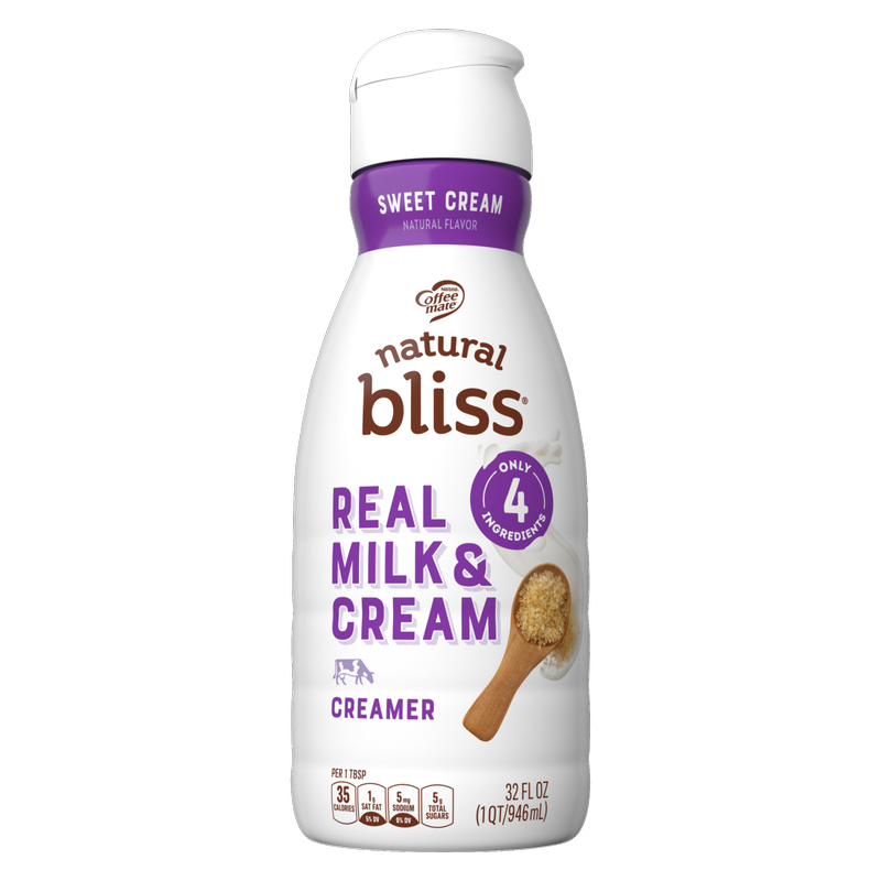 Coffee mate Natural Bliss Sweet Cream 32oz – BevMo! Washington