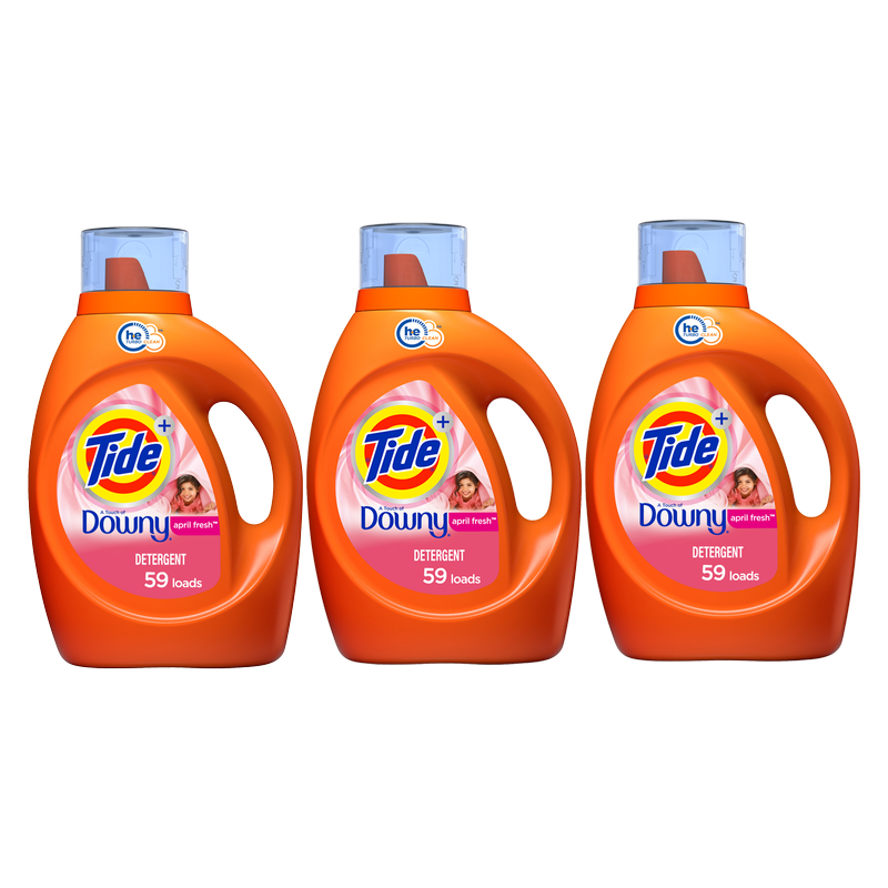 Tide Liquid Laundry Detergent with a Touch of Downy April Fresh Scent