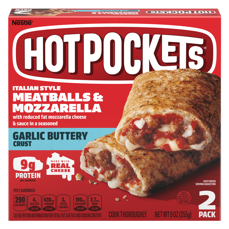 Hot Pockets Meatball Mozzarella 9oz – BevMo! Washington
