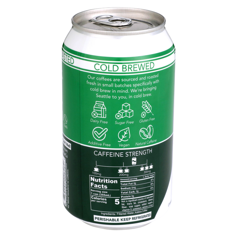 Seattles Best Bright Nitro Cold Brew Coffee 12oz Can