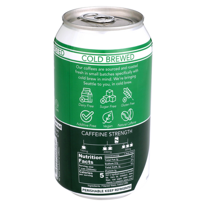 Seattles Best Bright Nitro Cold Brew Coffee 12oz Can