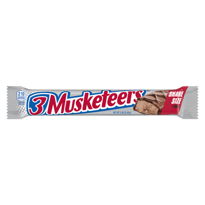 3 Musketeers King Size Candy Bar 3.28oz