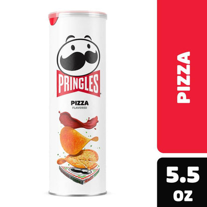 Pringles Potato Crisps Chips, Pizza, 5.5oz
