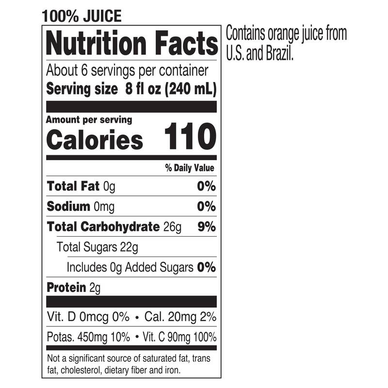 Tropicana Orange Juice 52oz