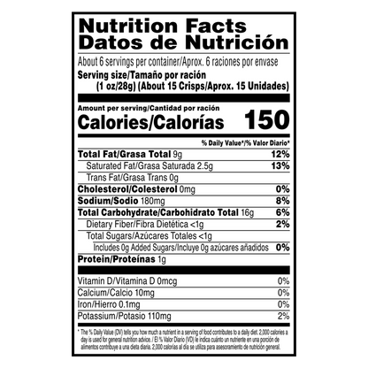 Pringles Cheddar Cheese Potato Crisps Chips 5.5oz